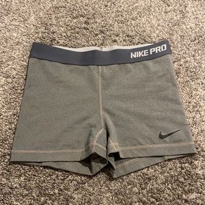 NIKE Pro Grey Spandex